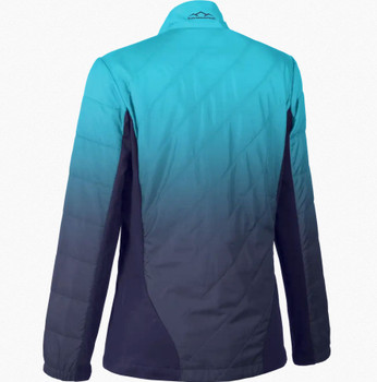 Sun Mountain Women's Gradient Jacket (Navy-Aqua)