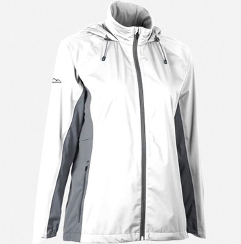 Sun Mountain Women's Tour Series+ Rain Jacket (White)