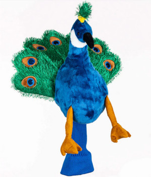 Daphne's Animal Driver Headcover - Peacock Daphne's Animal Driver Headcover - Peacock