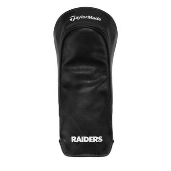 TaylorMade Las Vegas Raiders Driver Headcover TaylorMade Las Vegas Raiders Driver Headcover