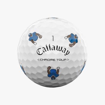 Callaway Chrome Tour Retro Football Golf Balls