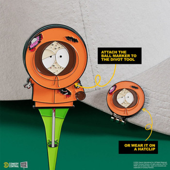 Dead Kenny Divot Tool w/ Removable Head Ball Marker