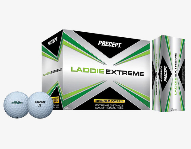 Bridgestone Precept Laddie Extreme Double Dozen Golf Balls