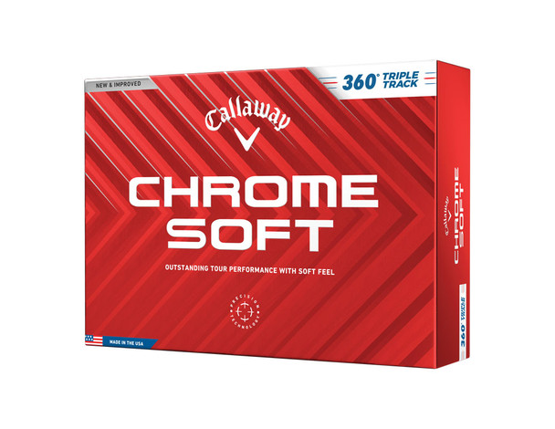 Callaway Chrome Soft 360 Triple Track Golf Balls | Fiddler's