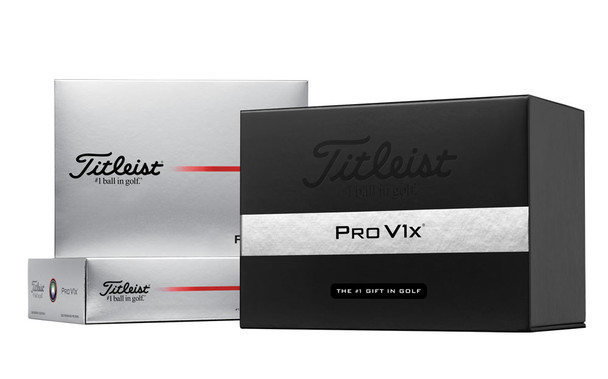 Titleist Pro V1x Golf Balls Holiday 2-Dozen Gift Box | Fiddler's Green