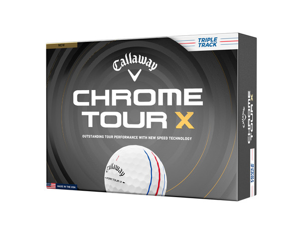 Callaway Chrome Tour X Triple Track Golf Balls