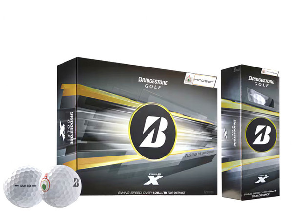 Bridgestone Tour B X MS MindSet Golf Balls