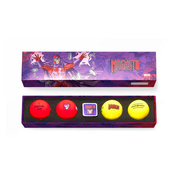 Volvik Marvel Magneto Golf Ball Gift Set