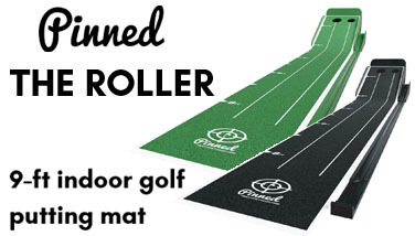 Pinned Golf The Roller Putting Mat