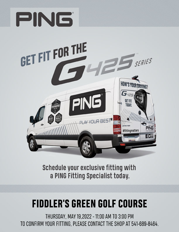 Ping Fitting Event - May 19th, 11am to 4pm