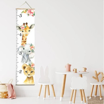Canvas kis growth chart africa animals