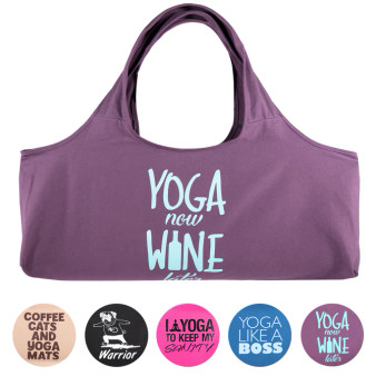 Yoga Now Wine Yoga Bag