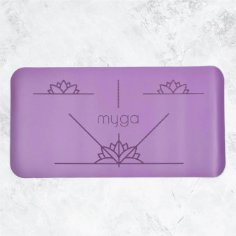 Yoga Alignment Pad - Purple