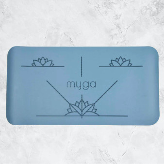 Yoga Alignment Pad - Blue