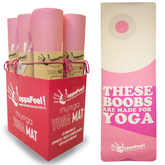 Myga, 2 in 1 Yoga Belt, and Mat Carry Sling - Pink - Buds Fitness