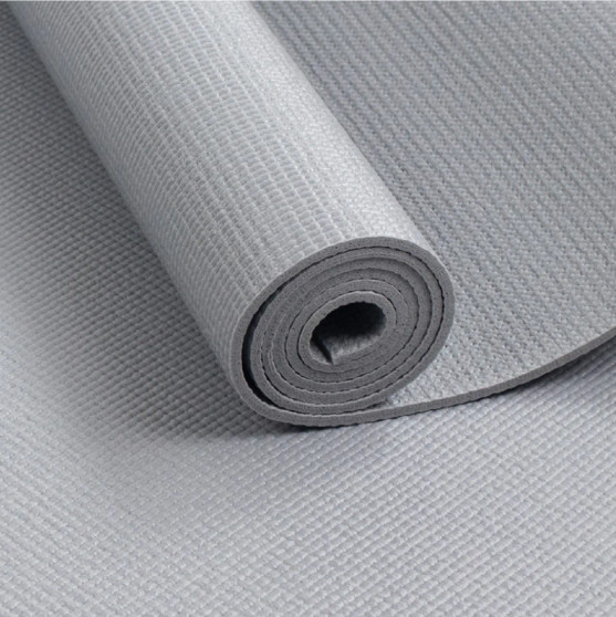 Yoga Mat - Grey - Non-Slip Exercise Mat for Yoga & Fitness