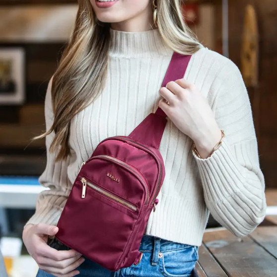 Kedzie Roundtrip Convertible Sling Open Stock (Burgundy)