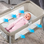 LullaGo Portable Bassinet - Iris