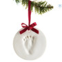 Babyprints holiday hanging keepsake ornament