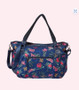 Tote Nappy bag -botanical navy