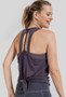 Open Back Tank Yoga Top