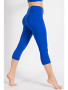 Butter Soft Capri Length Yoga Leggings (blue)