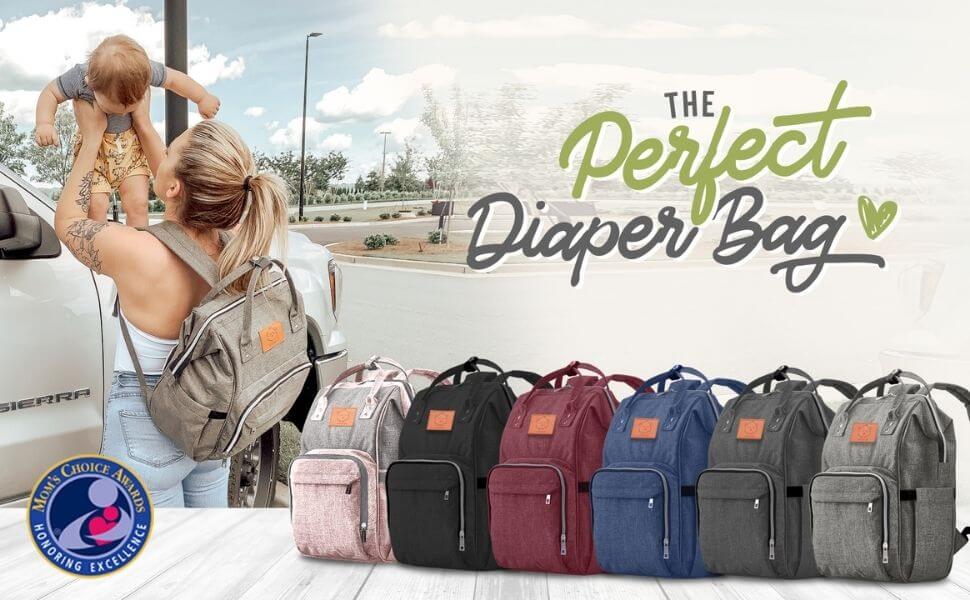 Original Diaper Bag Backpack - Diaper Mat – KeaBabies