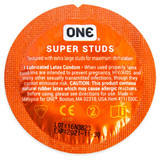ONE Super Studs Condom Individual Condom