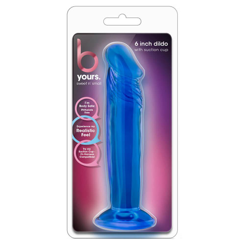 B Yours - Sweet N' Small 6 - Blue Dildo