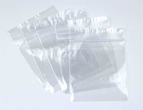 100 x Grip Seal Bags, 2in x 9in (GL105) Plain