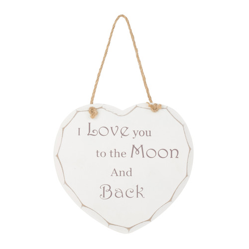 To The Moon and Back Plaque