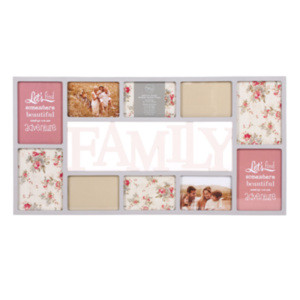 Family Photo Frame - Shabby Chic 