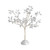 Jewelled Frosted Leaf LED Tree