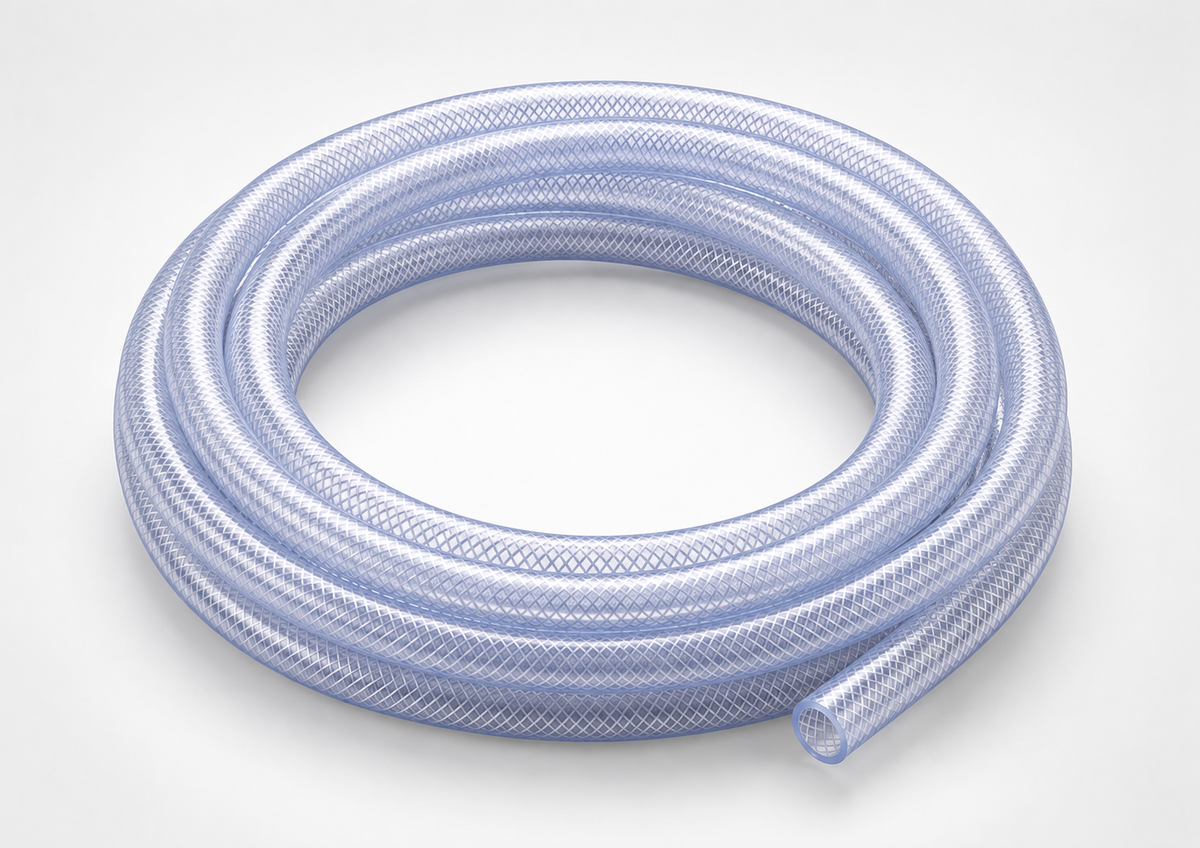 100 ft Premium Cold Weather X-Jet Hose Clear, Kink Resistant, Flexable in Cold Weather
