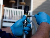 Applying chemical with an X-Jet nozzle