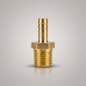 Tank Screen Barb 3/8" Hose Barb x 1/2" MPT for X-Jet Hose Assembly