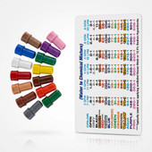 Proportioner Package (14 color pack) Metering Tip Kit