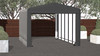 ShelterLogic ShelterTube Wind and Snow-Load Rated Garage, 12x23x10