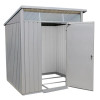 Duramax 6x5 Palladium Shed w/foundation Light Gray