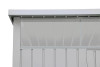 Duramax 6x5 Palladium Shed w/foundation Light Gray