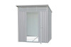 Duramax 6x5 Palladium Shed w/foundation Light Gray