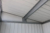 Duramax 6x5 Palladium Shed w/foundation Light Gray