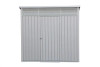 Duramax 8x6 Palladium Shed w/foundation Light Gray