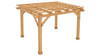 Yardistry Meridian Pergola with Premium Cedar Lumber (10 ft. x 12 ft.)