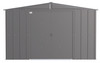 Arrow Classic Steel Storage Shed, 10x12, Charcoal