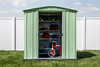 Arrow Classic Steel Storage Shed, 6x5, Sage Green