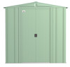 Arrow Classic Steel Storage Shed, 6x7, Sage Green