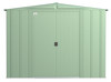 Arrow Classic Steel Storage Shed, 8x8, Sage Green