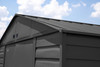 Arrow Select Steel Storage Shed, 10x8, Charcoal