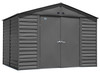 Arrow Select Steel Storage Shed, 10x8, Charcoal